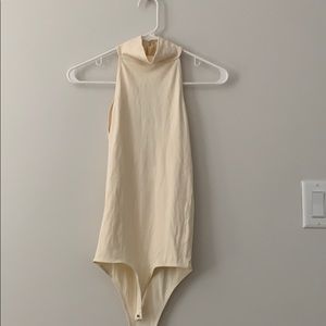 Free people body suit turtle neck/mock neck